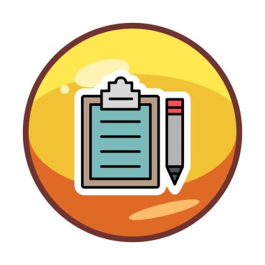 Pano simgesi, vektör illüstrasyonu basit tasarım