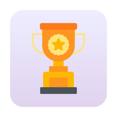 kupa simgesi, vektör çizimi