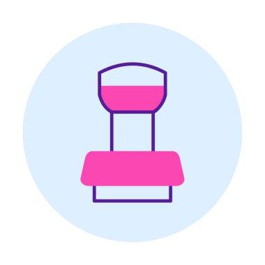 Dolu taslak biçiminde damgalama simgesi