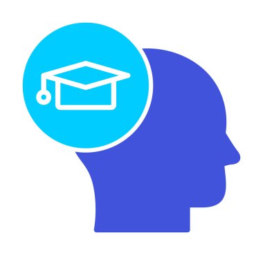 Simge, vektör illüstrasyon tasarımı öğreniliyor                  