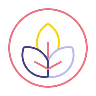 kutsal kişilerin resmi, vektör çizim yaprakları web