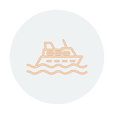 Gezinti. Web simgesi basit illüstrasyon 