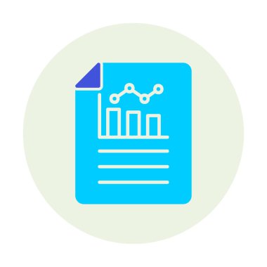 çubuk çizelgesi vektör illüstrasyonu