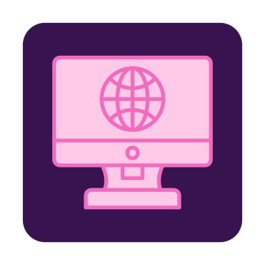 Internet bağlantısı simgesini vektör çizim