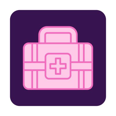 İlk yardım kiti vektör illüstrasyonu