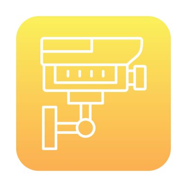 ccTV kamerasının vektör illüstrasyonu 