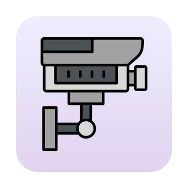 ccTV kamerasının vektör illüstrasyonu 