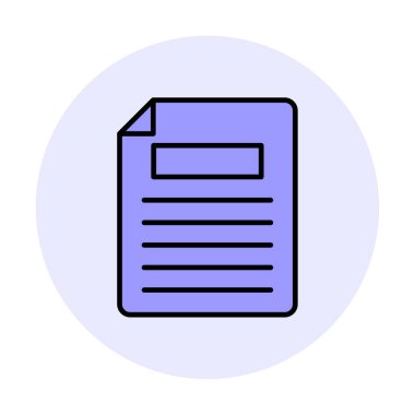 Seo Rapor. dosya belgesi izole edilmiş simge vektör illüstrasyon tasarımı                    