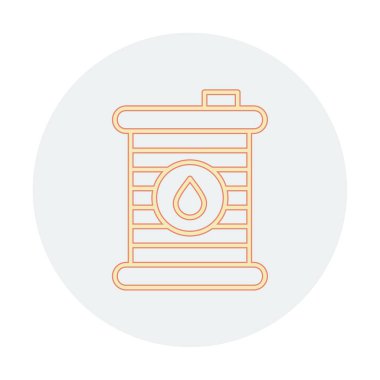 Fıçı ikonu. Vektör İllüstrasyonu