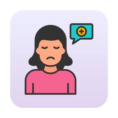 Pozitif Düşünce konsepti vektör illüstrasyonu