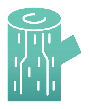 tahta günlük simgesi, vektör illüstrasyonu 