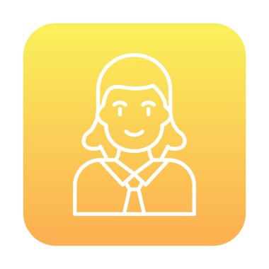 Psikiyatrist simgesi vektör illüstrasyonu