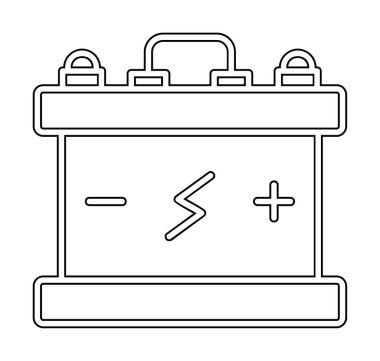 pil vektör illüstrasyonu              