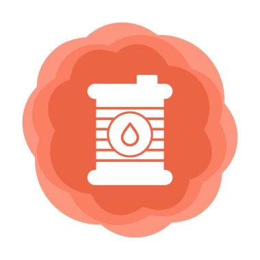 Fıçı ikonu. Vektör İllüstrasyonu