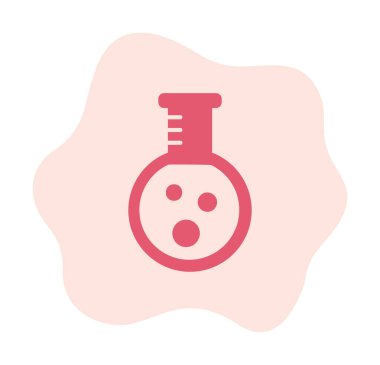 Zehir. Web simgesi basit illüstrasyon 