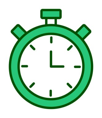 Kronometre basit vektör simgesi