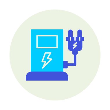 İstasyon simgesi tasarımı, vektör illüstrasyonu yükleniyor