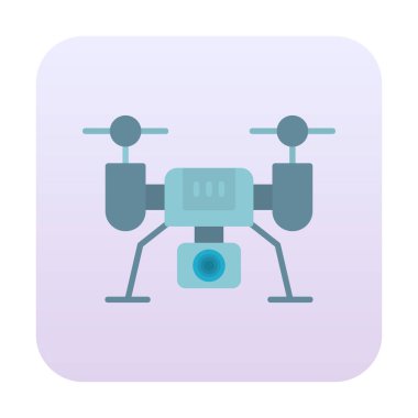 İHA simgesi, vektör illüstrasyonu  