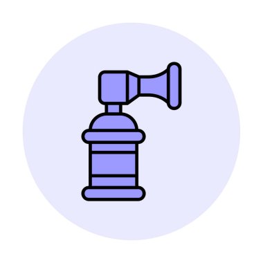 Air Horn simgesinin vektör illüstrasyonu