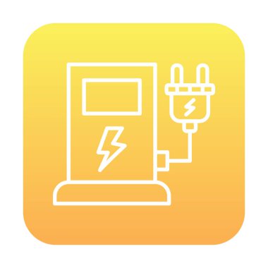 İstasyon simgesi tasarımı, vektör illüstrasyonu yükleniyor