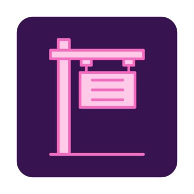 Tabela. Web simgesi basit tasarım 