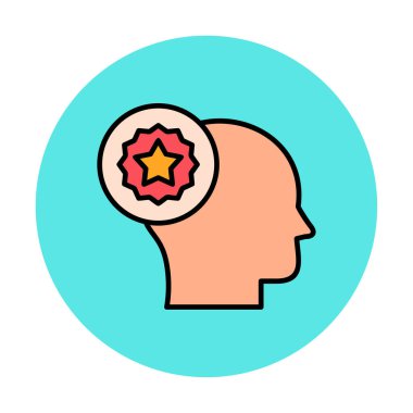 favori Kullanıcı simgesi vektör illüstrasyon tasarımı