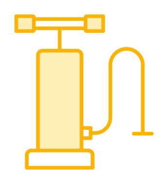 Hava Pompası ağ ikonu vektör illüstrasyonu