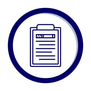  düz pano simgesi vektör çizimi 