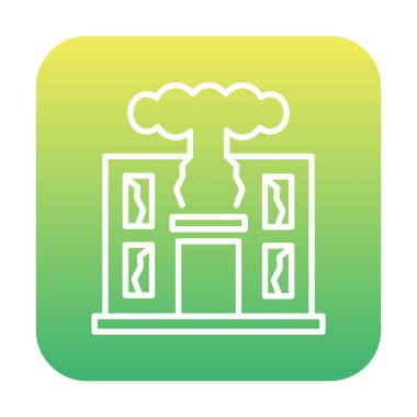 Savaş Yıkım konsepti vektör çizimi