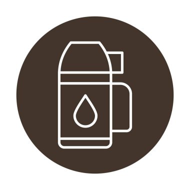 Termos simgesi ana hatlarıyla doldurulmuş