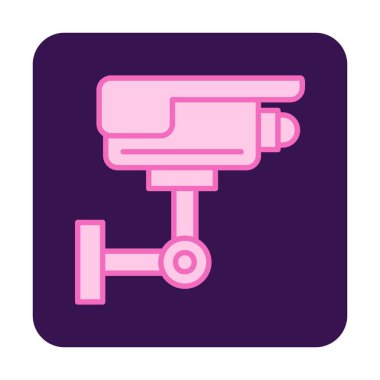 ccTV kamerasının vektör illüstrasyonu 