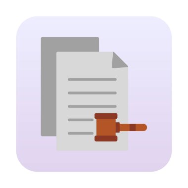 belgelerin vektör çizimi simgesi  