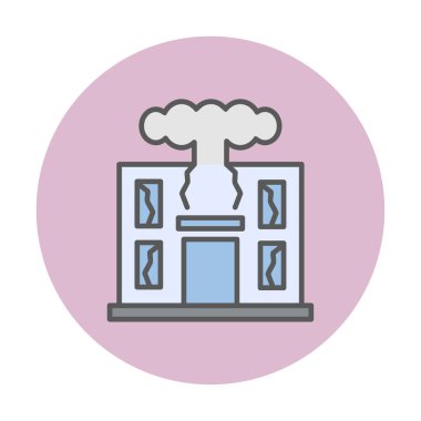 Savaş Yıkım konsepti vektör çizimi