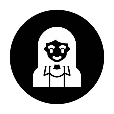 vektör kadın turist avatar karakteri 