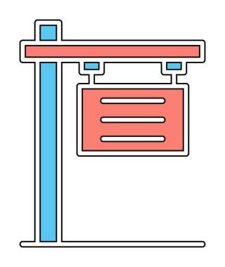 Tabela. Web simgesi basit tasarım 