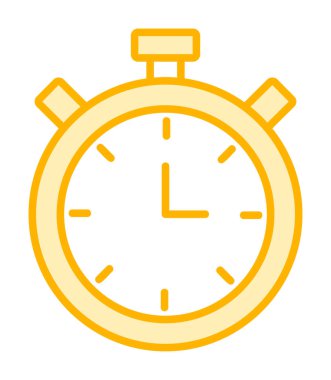 Kronometre basit vektör simgesi