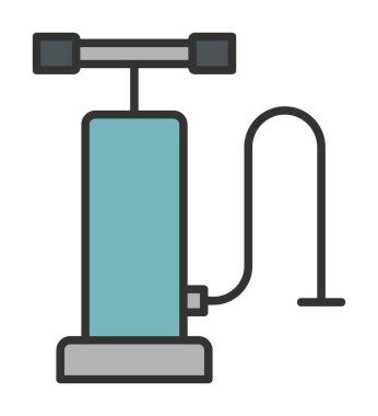 Hava Pompası ağ ikonu vektör illüstrasyonu