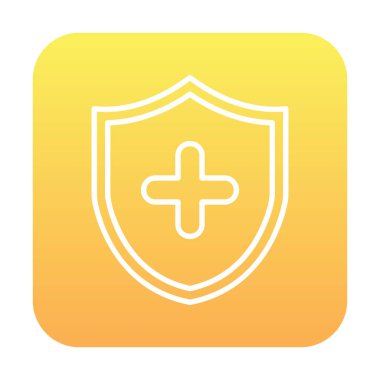 çapraz simgeli kalkan, vektör illüstrasyonu 