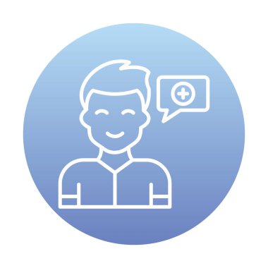 Pozitif Düşünce konsepti vektör illüstrasyonu