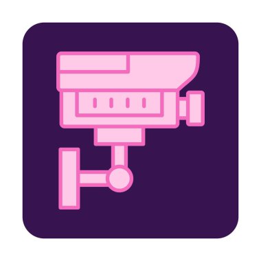 ccTV kamerasının vektör illüstrasyonu 