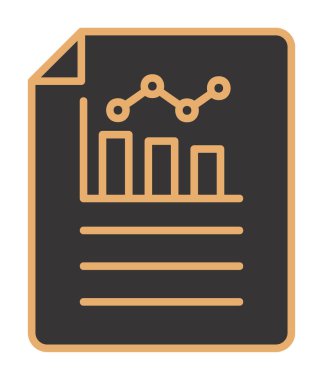 çubuk çizelgesi vektör illüstrasyonu