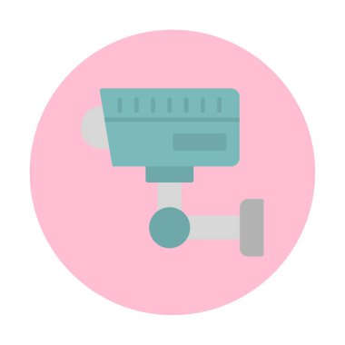 ccTV kamerasının vektör illüstrasyonu 