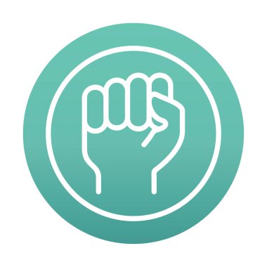 Irkçılık yok, vektör illüstrasyonu 