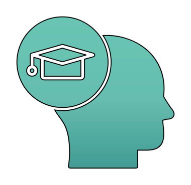 Simge, vektör illüstrasyon tasarımı öğreniliyor                  