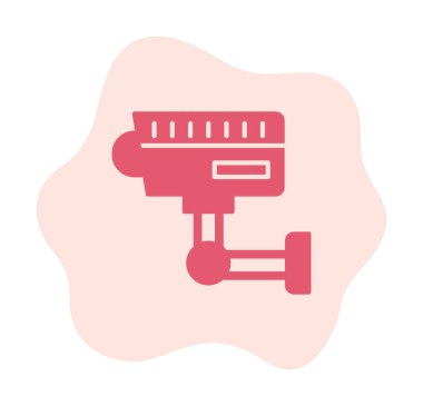 ccTV kamerasının vektör illüstrasyonu 