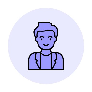 Dişçi web simgesi, vektör illüstrasyonu