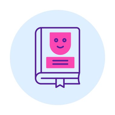 Çizgi Roman simgesi, vektör illüstrasyonu  