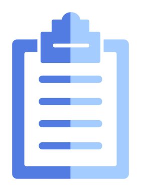 soyut düz pano simgesi vektör illüstrasyonu 