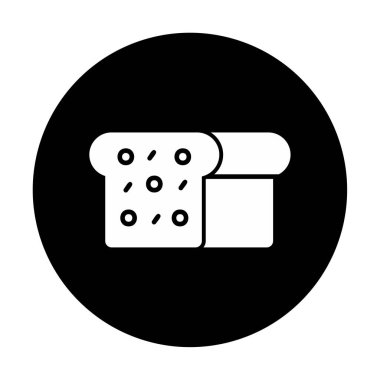 Gıda simgesi, Ekmek 'in vektör illüstrasyonu                    