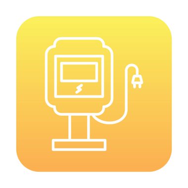 İstasyon simgesi tasarımı, vektör illüstrasyonu yükleniyor